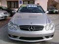 2004 Brilliant Silver Metallic Mercedes-Benz CLK 500 Coupe  photo #17