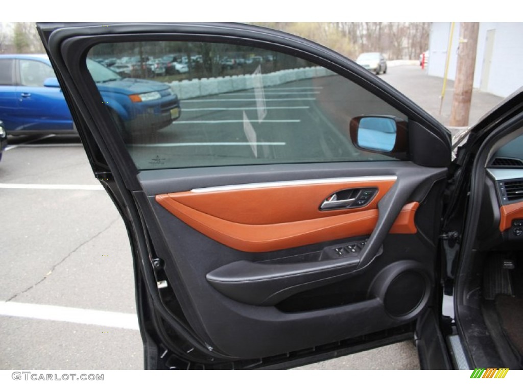 2010 ZDX AWD Technology - Crystal Black Pearl / Umber photo #10