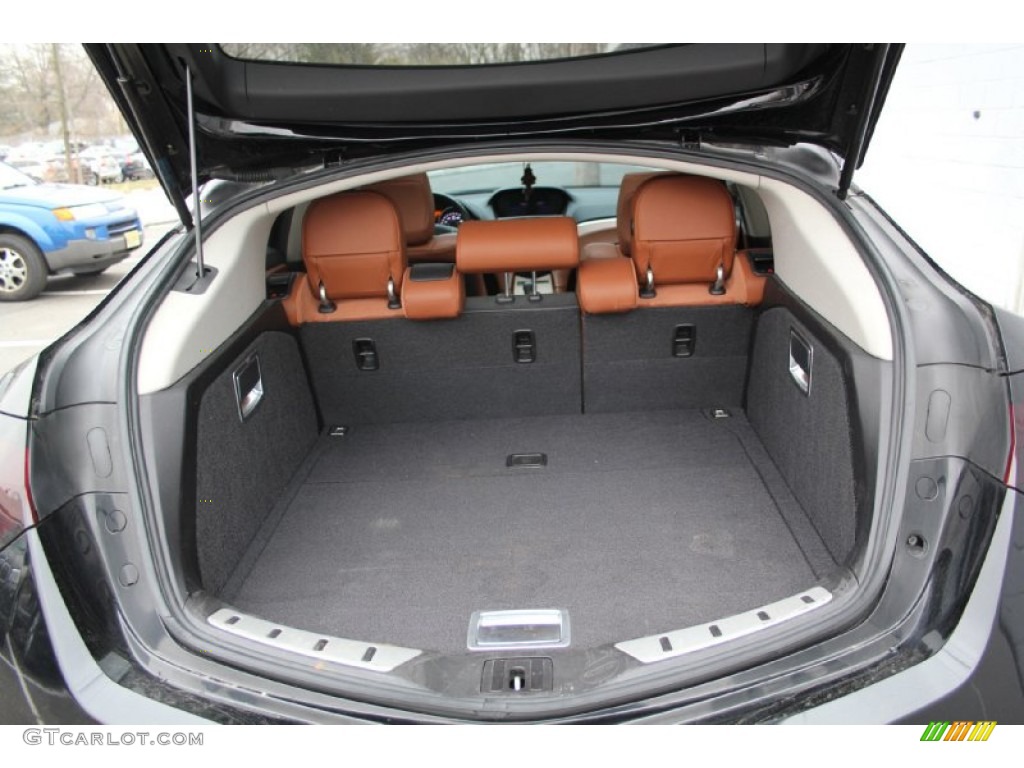2010 ZDX AWD Technology - Crystal Black Pearl / Umber photo #15
