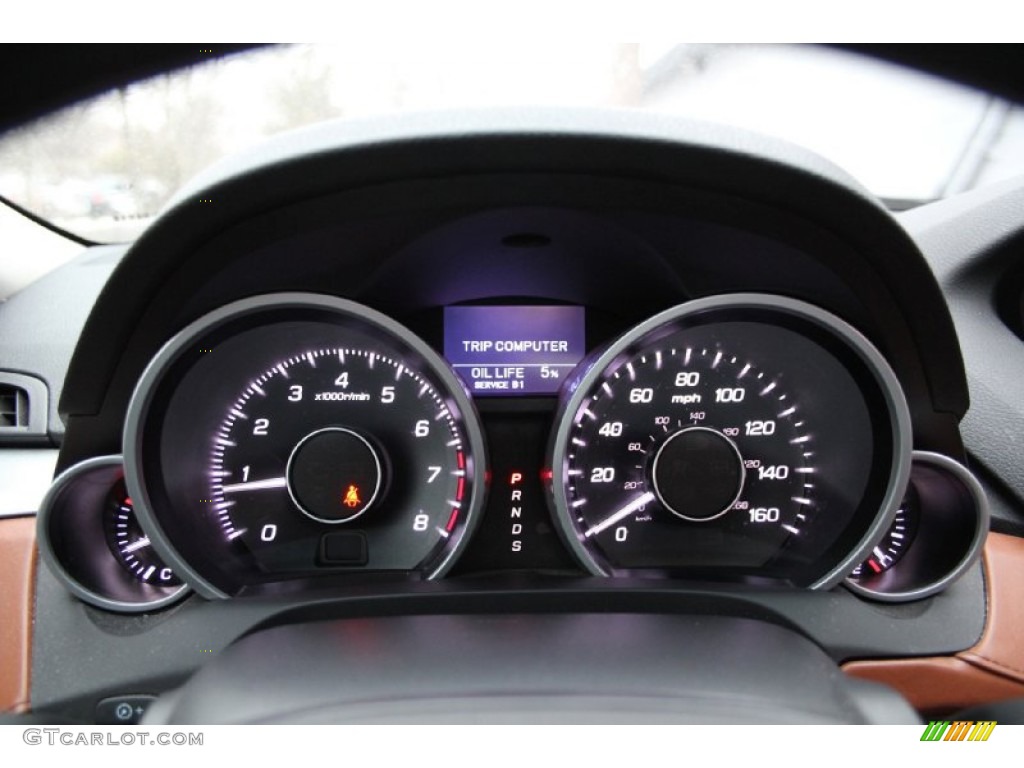 2010 Acura ZDX AWD Technology Gauges Photo #103094132