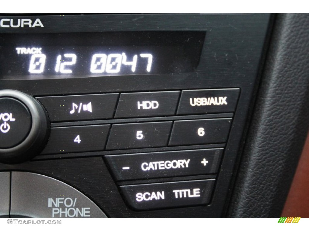 2010 ZDX AWD Technology - Crystal Black Pearl / Umber photo #35