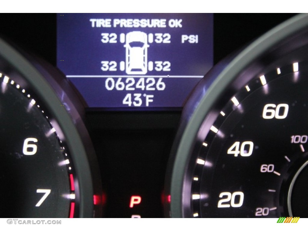 2010 ZDX AWD Technology - Crystal Black Pearl / Umber photo #36