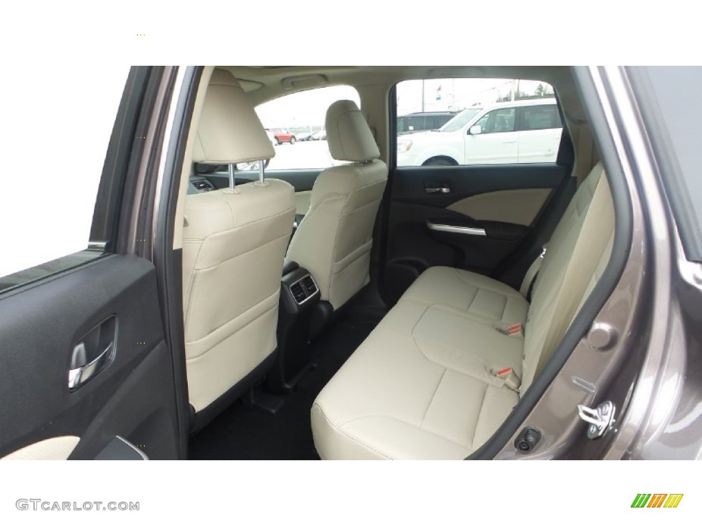 2015 CR-V Touring AWD - Urban Titanium Metallic / Beige photo #11