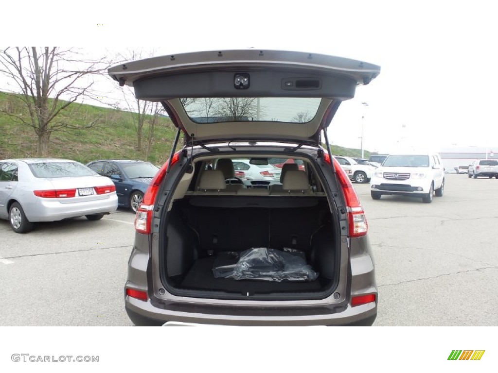 2015 CR-V Touring AWD - Urban Titanium Metallic / Beige photo #13