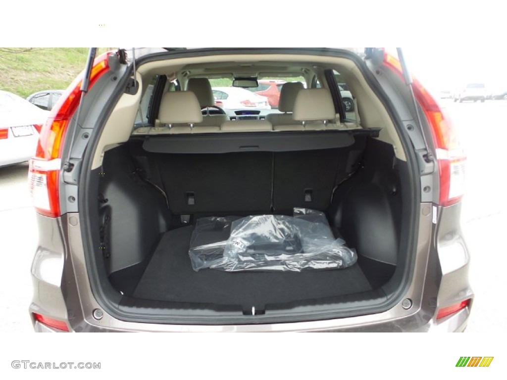 2015 CR-V Touring AWD - Urban Titanium Metallic / Beige photo #14