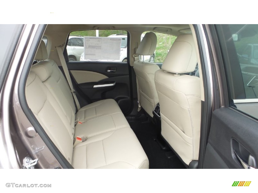 2015 CR-V Touring AWD - Urban Titanium Metallic / Beige photo #15