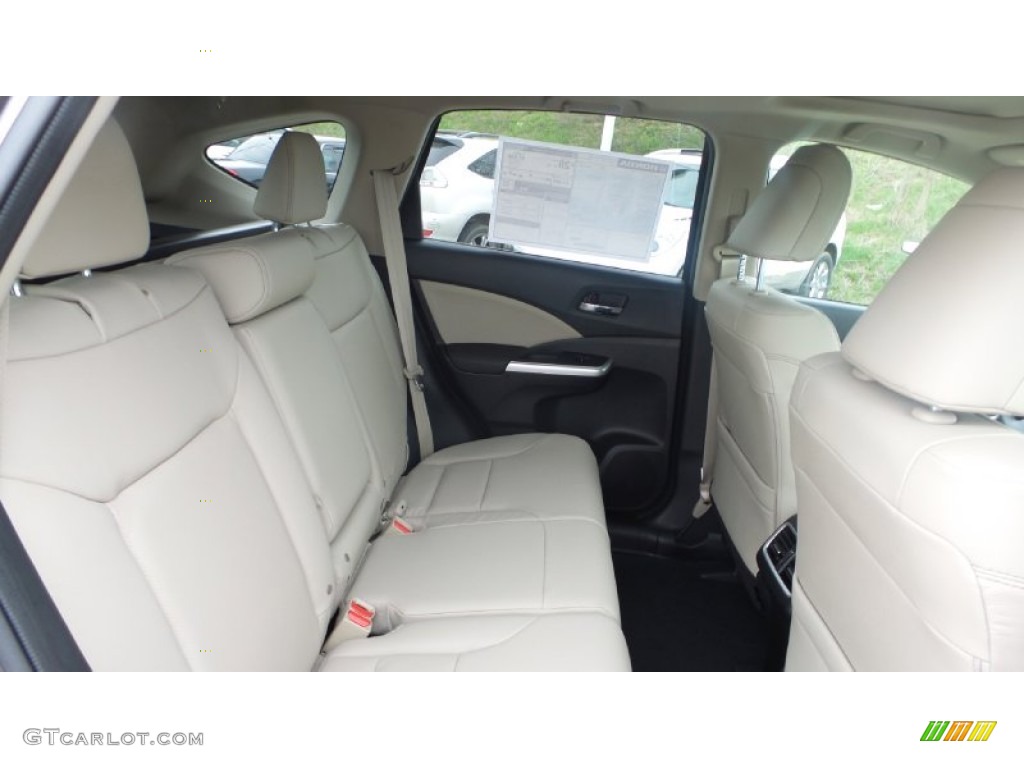 2015 CR-V Touring AWD - Urban Titanium Metallic / Beige photo #16