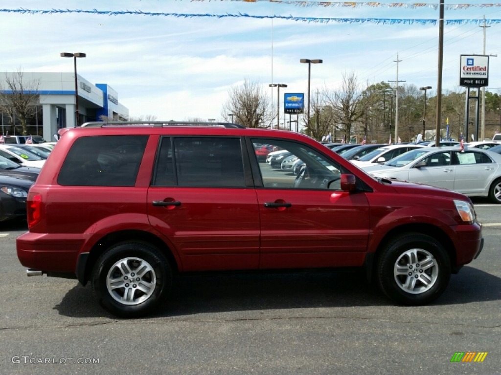 Redrock Pearl 2005 Honda Pilot Ex L 4wd Exterior Photo 103094978