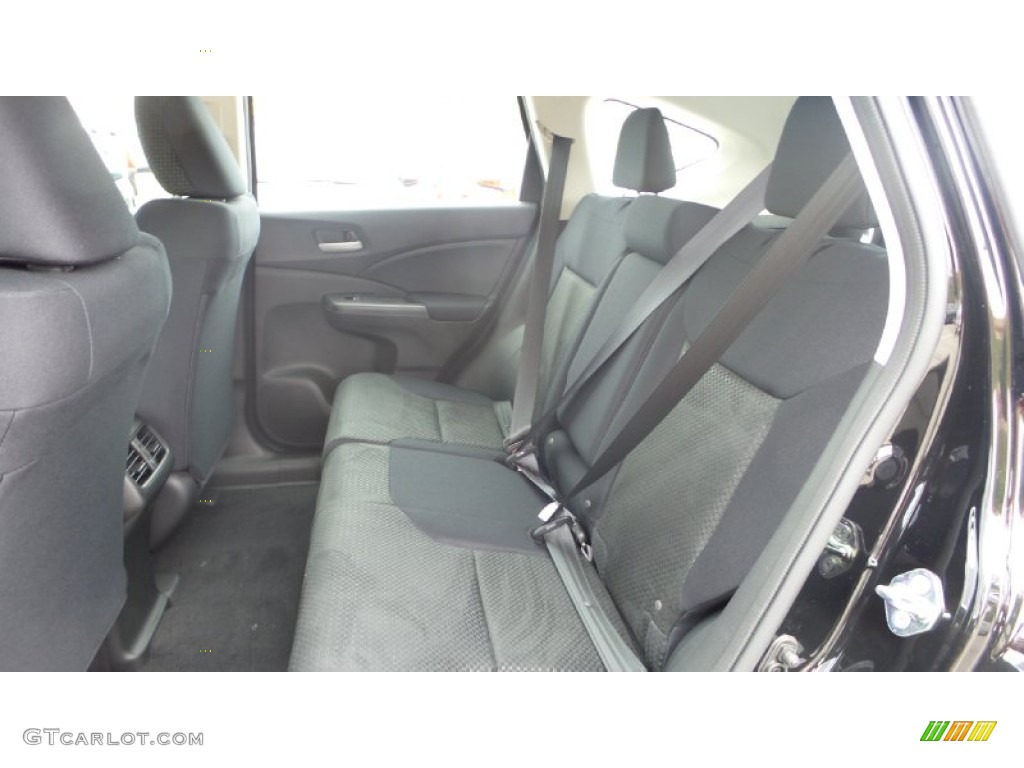 2015 CR-V LX AWD - Crystal Black Pearl / Black photo #12