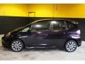 2013 Midnight Plum Pearl Honda Fit Sport  photo #2