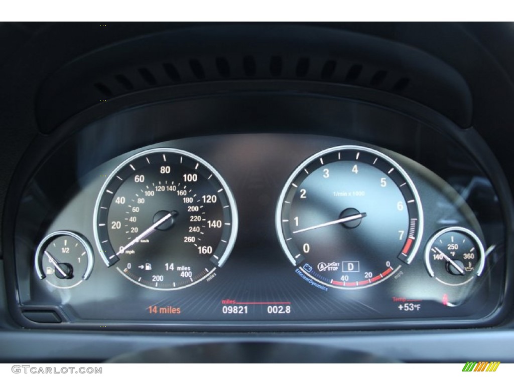 2014 BMW 6 Series 640i xDrive Coupe Gauges Photo #103096466