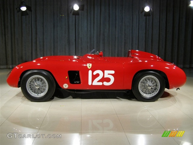 Red 1956 Ferrari 500 Testa Rossa Standard 500 Testa Rossa Model Exterior Photo #103098