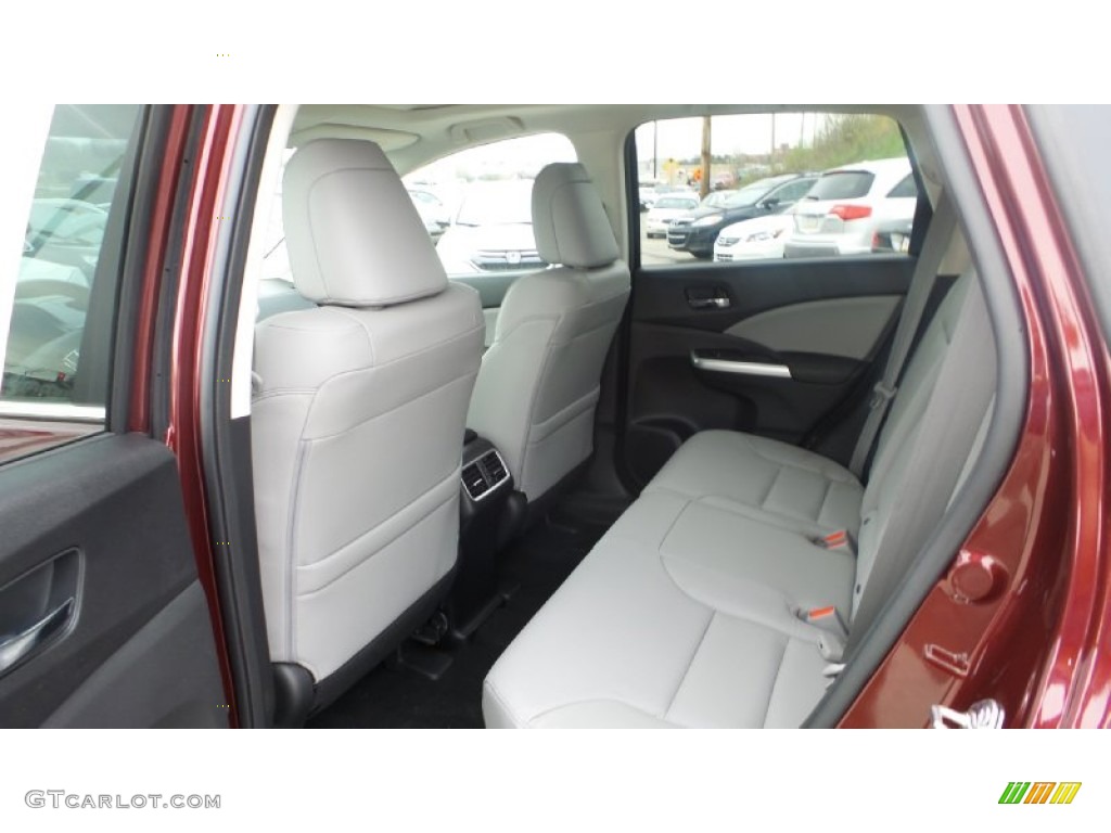 2015 CR-V EX-L - Basque Red Pearl II / Gray photo #11