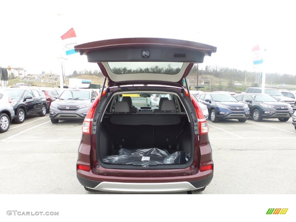 2015 CR-V EX-L - Basque Red Pearl II / Gray photo #13
