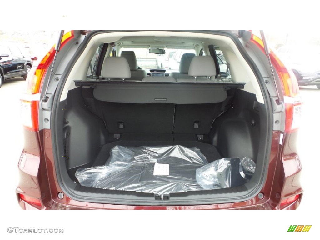 2015 CR-V EX-L - Basque Red Pearl II / Gray photo #14