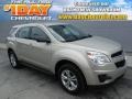 Gold Mist Metallic 2011 Chevrolet Equinox LS AWD