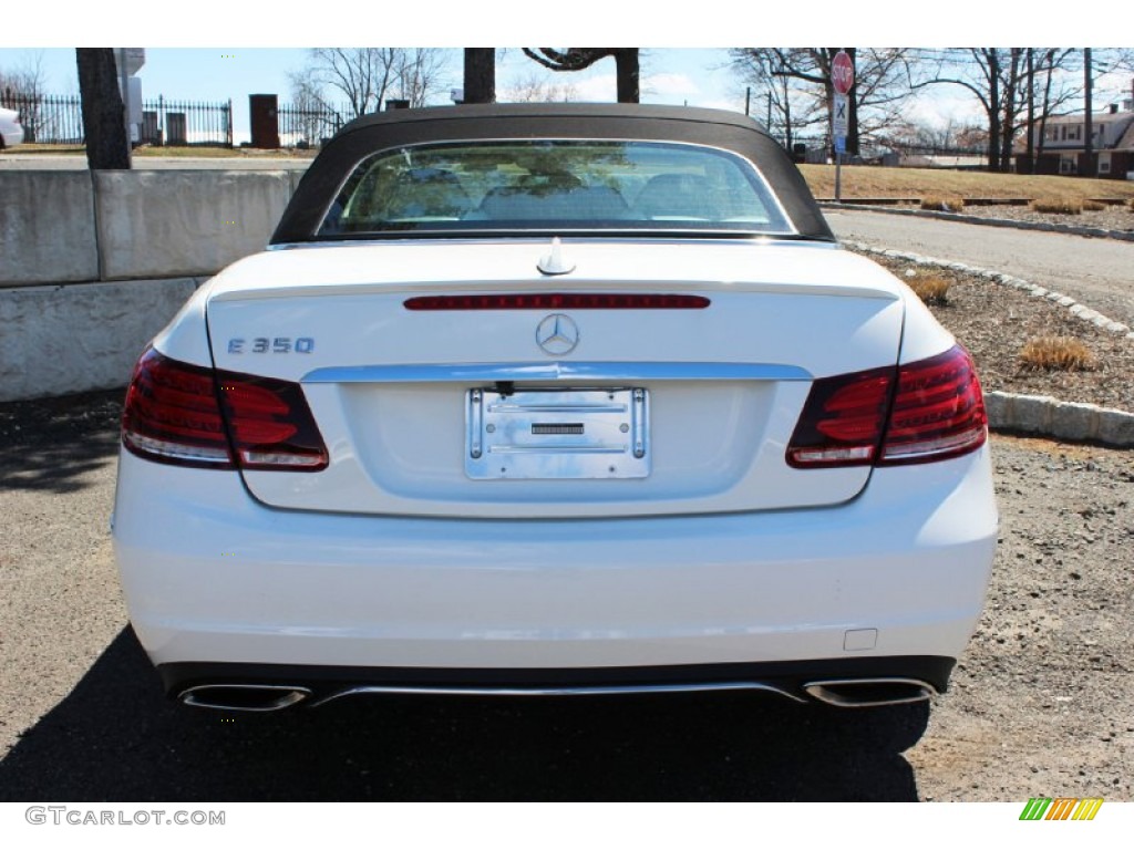2014 E 350 Cabriolet - Diamond White Metallic / Natural Beige/Black photo #13