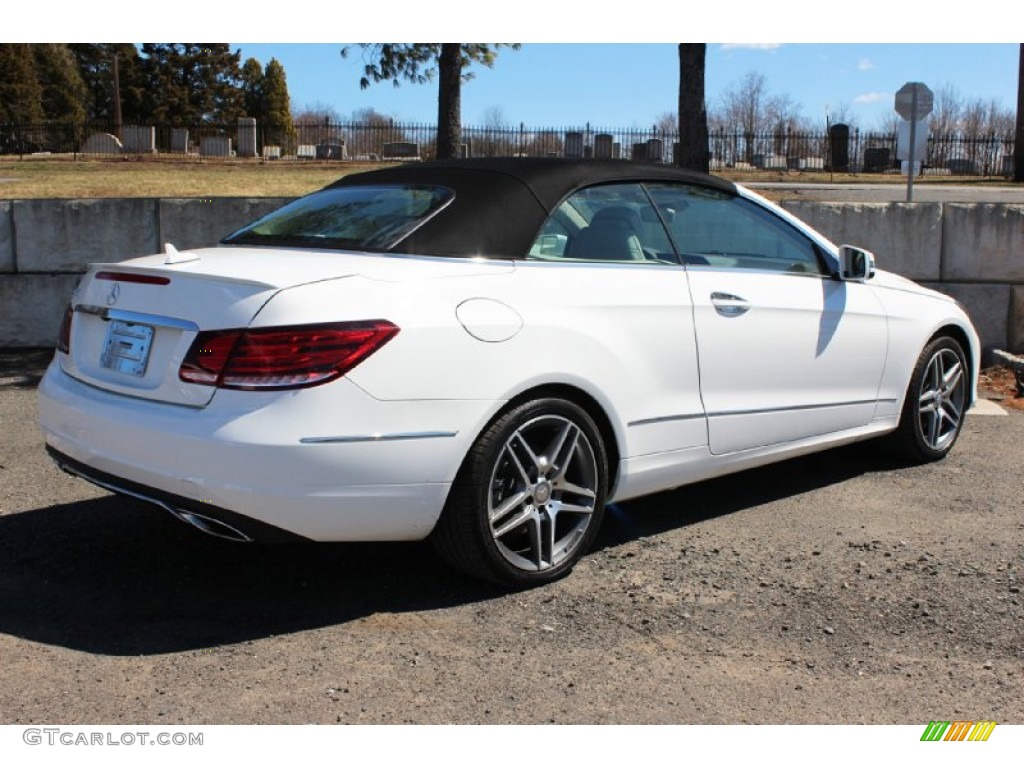 2014 E 350 Cabriolet - Diamond White Metallic / Natural Beige/Black photo #14