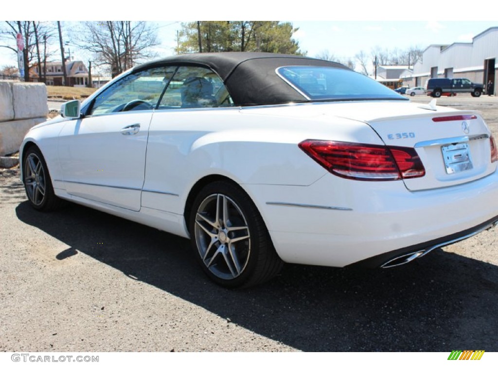 2014 E 350 Cabriolet - Diamond White Metallic / Natural Beige/Black photo #15