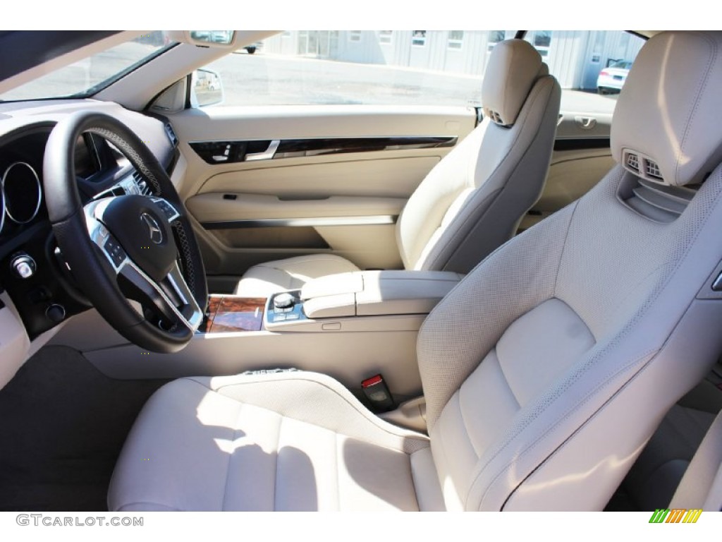 2014 E 350 Cabriolet - Diamond White Metallic / Natural Beige/Black photo #26