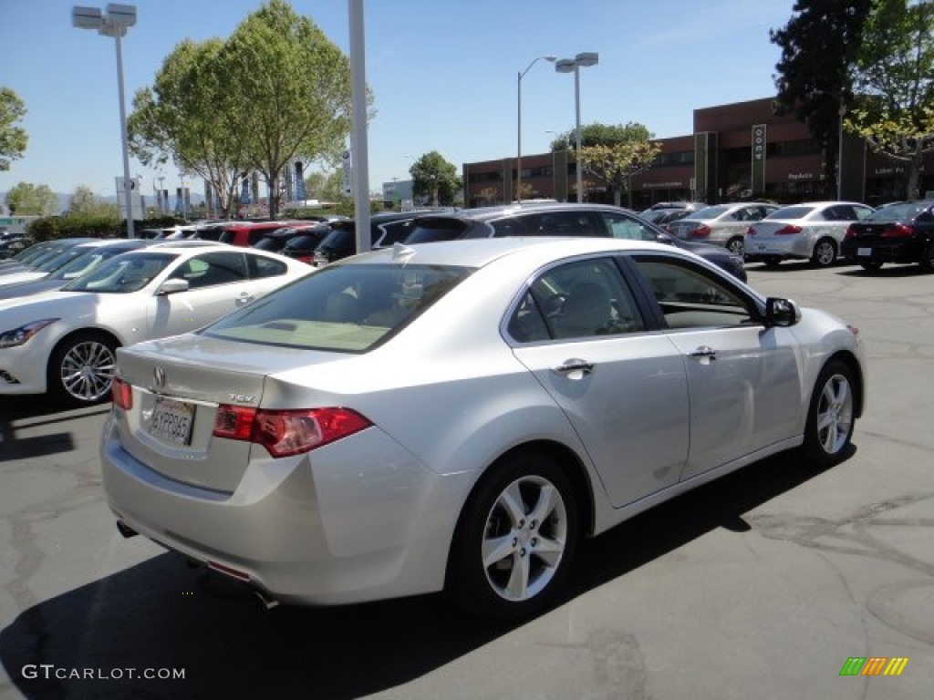 2012 TSX Sedan - Forged Silver Metallic / Parchment photo #4