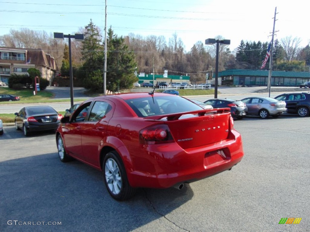 2014 Avenger R/T - Redline 2-Coat Pearl / R/T Black photo #5