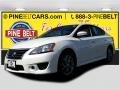 2013 Aspen White Nissan Sentra SR  photo #1