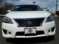 2013 Aspen White Nissan Sentra SR  photo #2