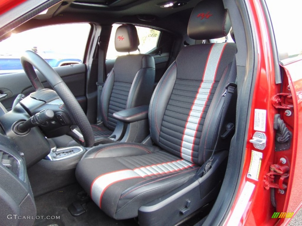 R/T Black Interior 2014 Dodge Avenger R/T Photo #103101656