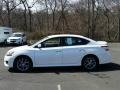 2013 Aspen White Nissan Sentra SR  photo #10