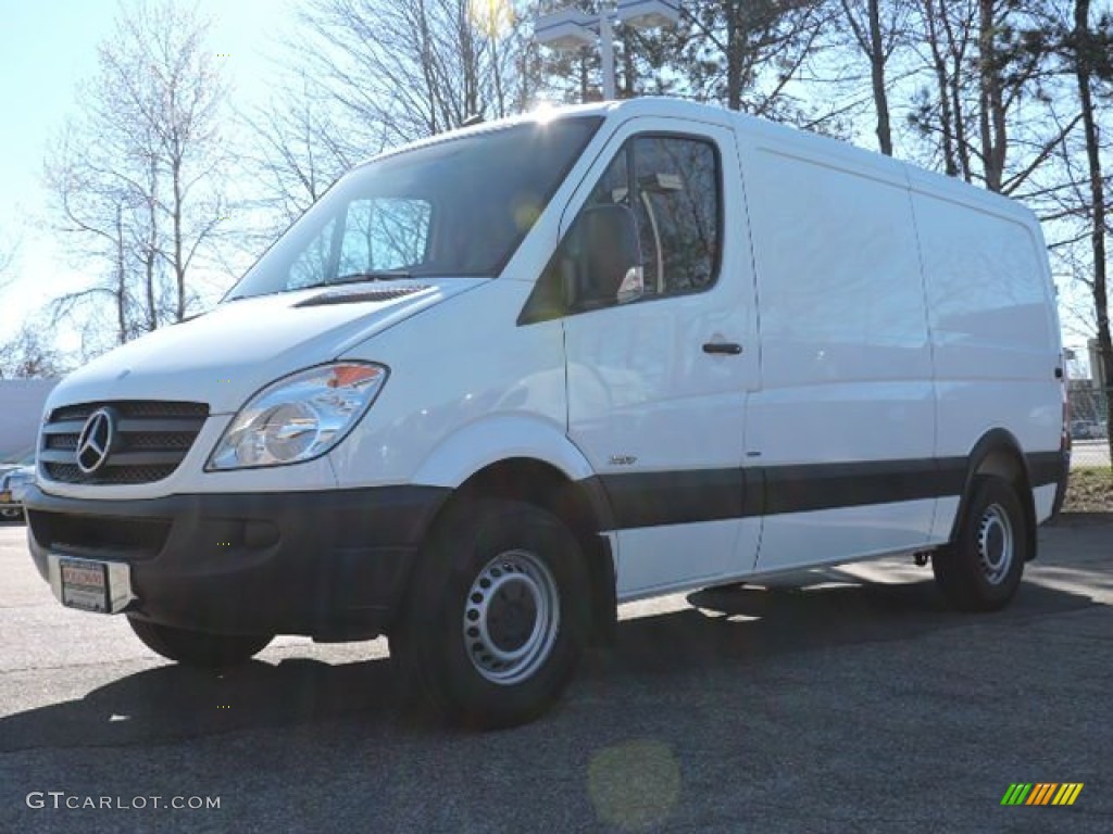 2012 Sprinter 2500 Cargo Van - Arctic White / Lima Black Fabric photo #1