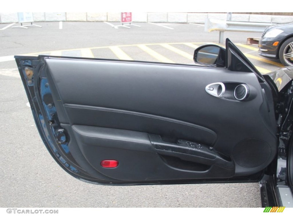 2007 350Z Touring Roadster - Magnetic Black Pearl / Charcoal photo #26