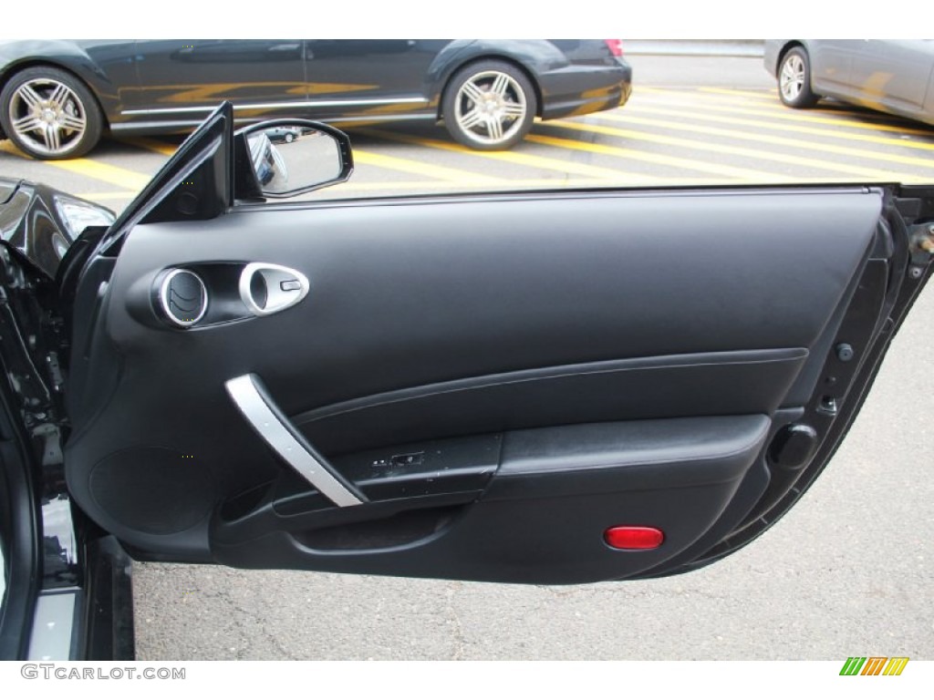 2007 350Z Touring Roadster - Magnetic Black Pearl / Charcoal photo #32