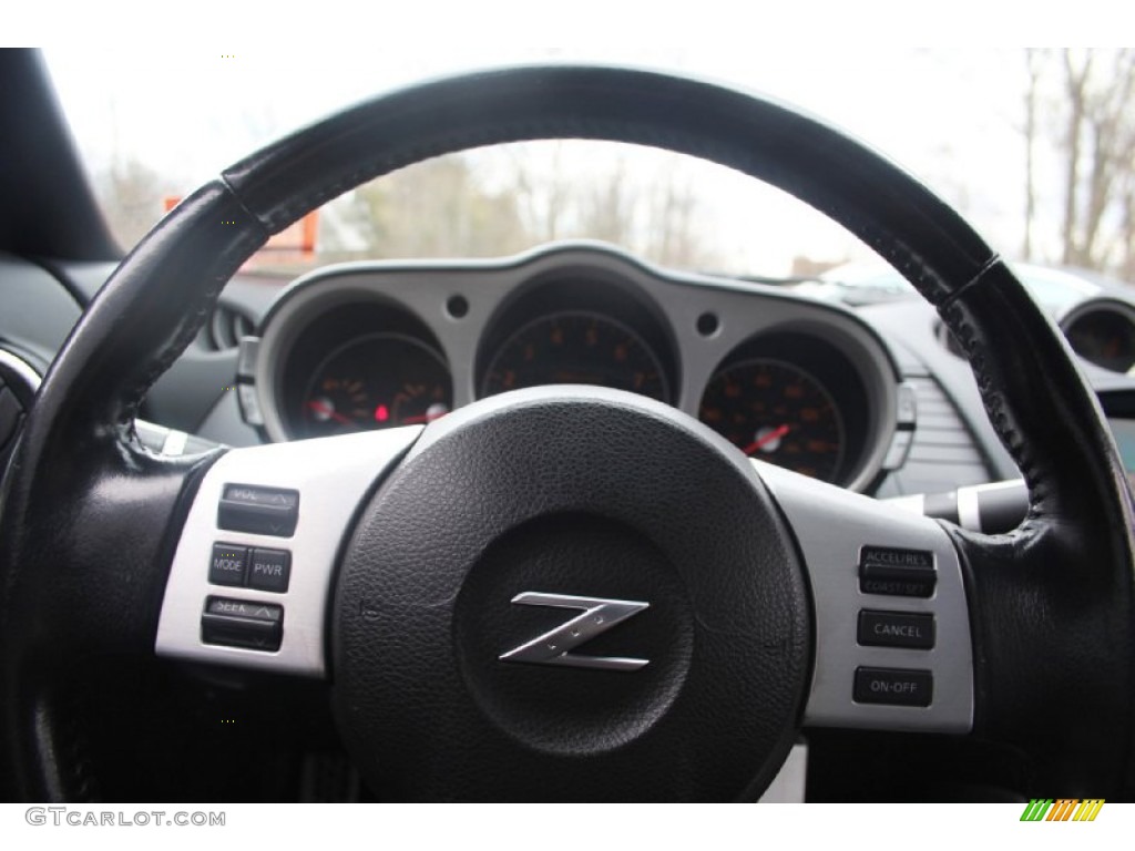 2007 350Z Touring Roadster - Magnetic Black Pearl / Charcoal photo #41