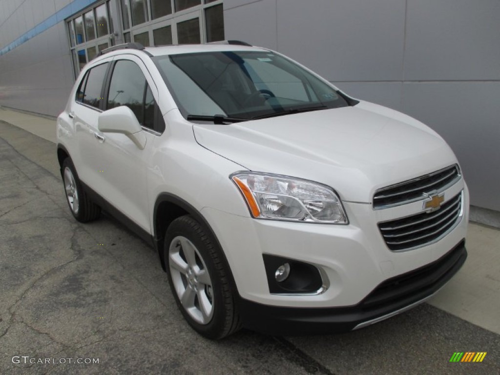 Summit White 2015 Chevrolet Trax LTZ AWD Exterior Photo #103104596