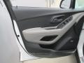 2015 Chevrolet Trax Jet Black/Light Titanium Interior Door Panel Photo