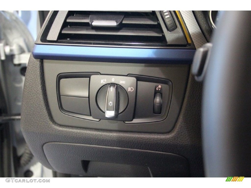 2014 3 Series 335i xDrive Sedan - Glacier Silver Metallic / Black photo #16