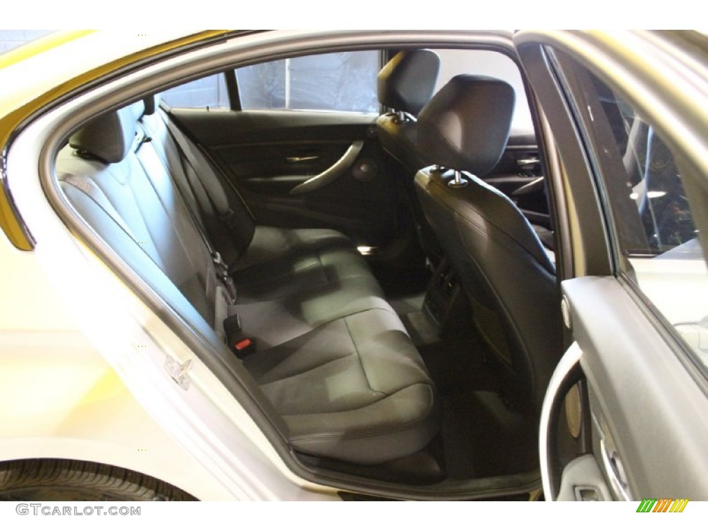 2014 3 Series 335i xDrive Sedan - Glacier Silver Metallic / Black photo #31