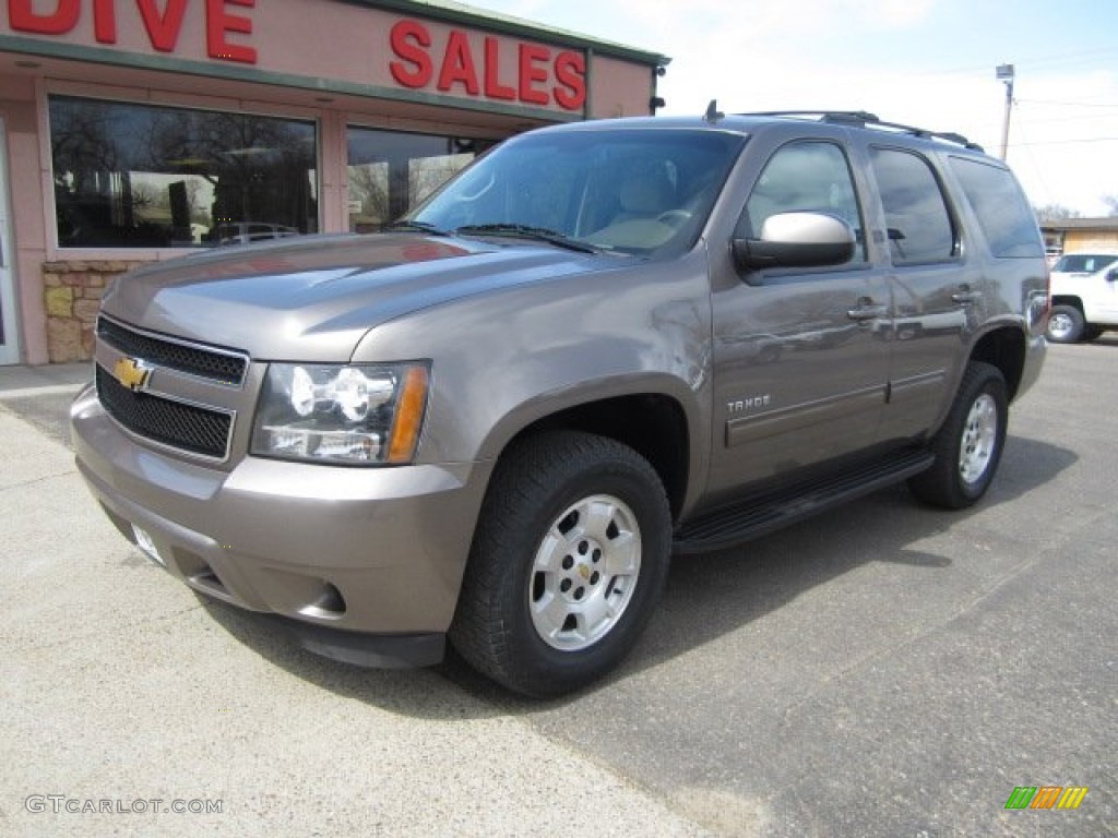 2013 Tahoe LS 4x4 - Mocha Steel Metallic / Light Cashmere/Dark Cashmere photo #1