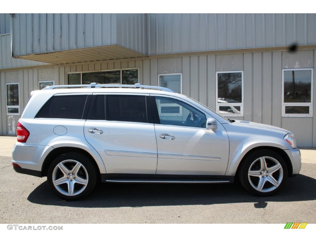 Iridium Silver Metallic 2012 Mercedes-Benz GL 550 4Matic Exterior Photo #103107914