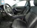 Black 2016 Mazda Mazda6 Touring Interior Color