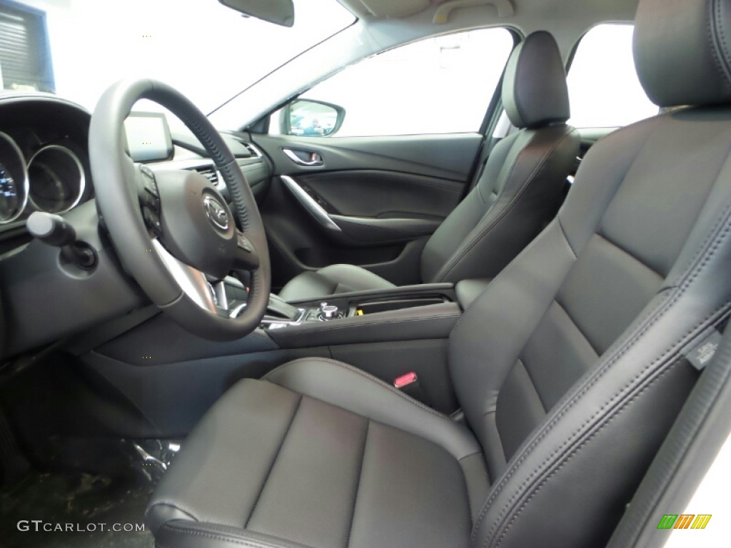 Black Interior 2016 Mazda Mazda6 Touring Photo #103109560