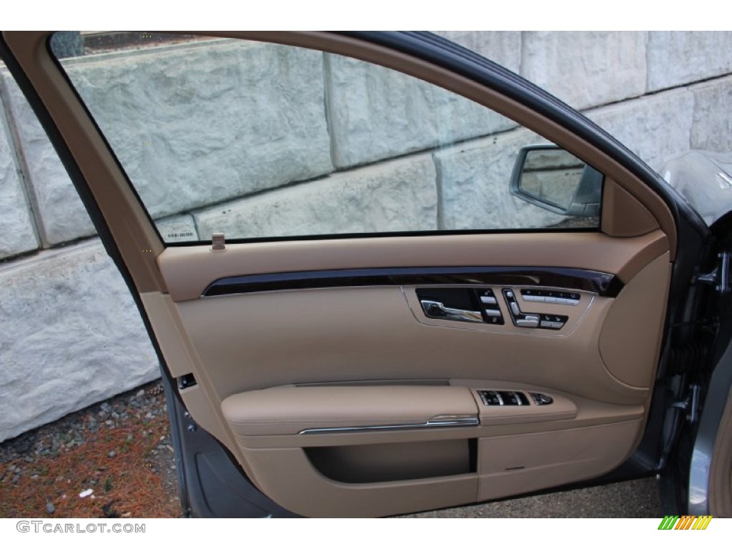 2013 S 550 4Matic Sedan - Andorite Grey Metallic / Sahara Beige/Black photo #15