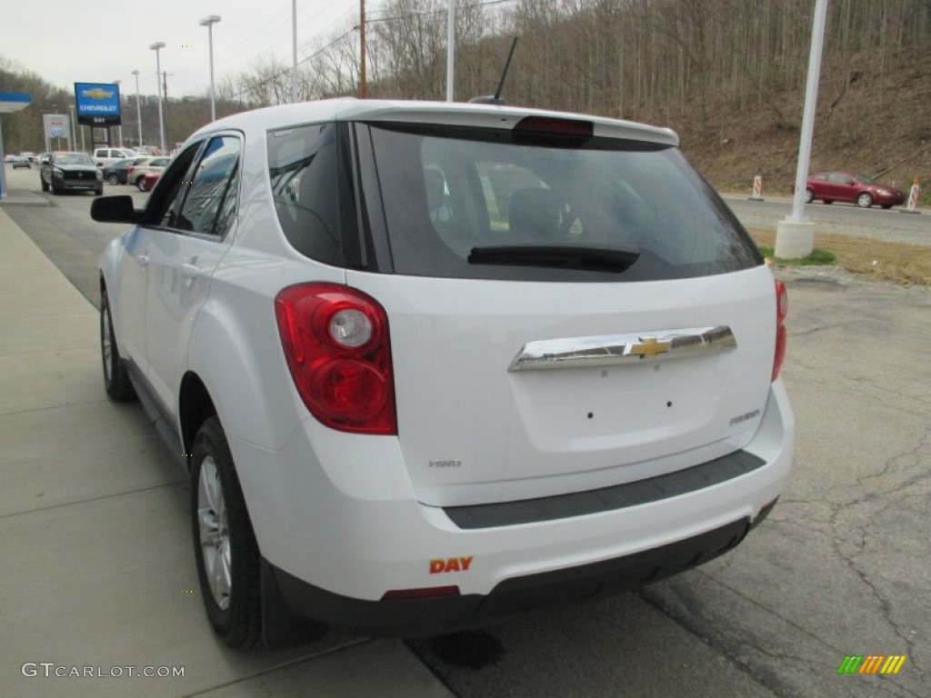 2015 Equinox LS AWD - Summit White / Jet Black photo #7