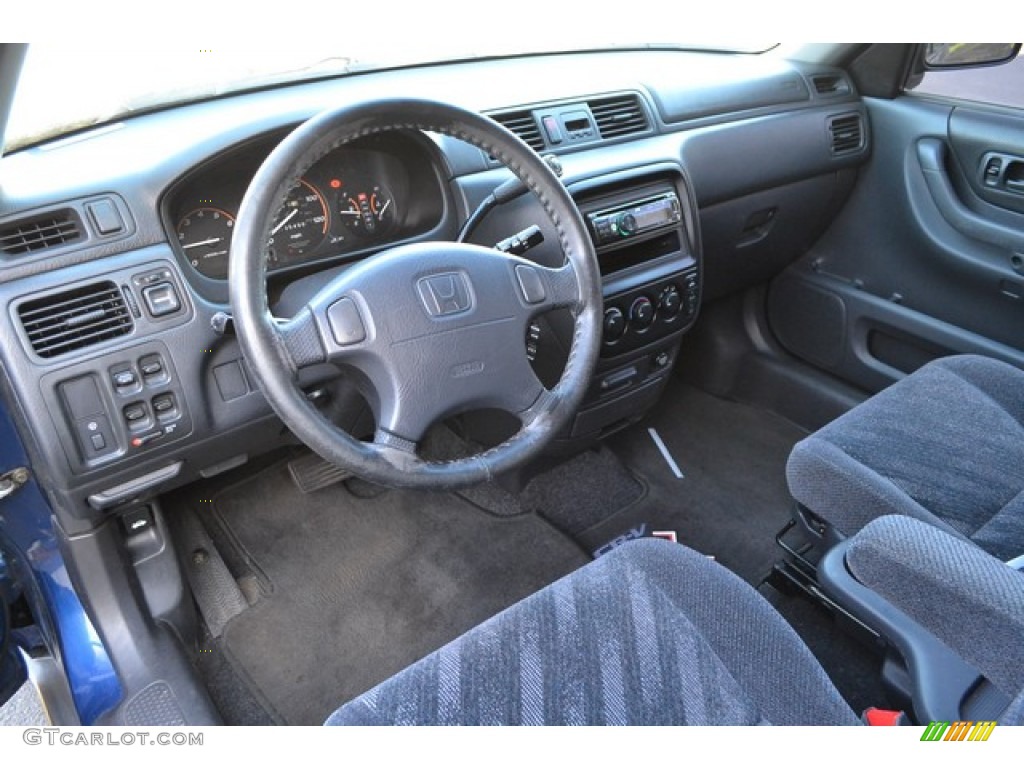 Charcoal Interior 1999 Honda CR-V LX 4WD Photo #103111955