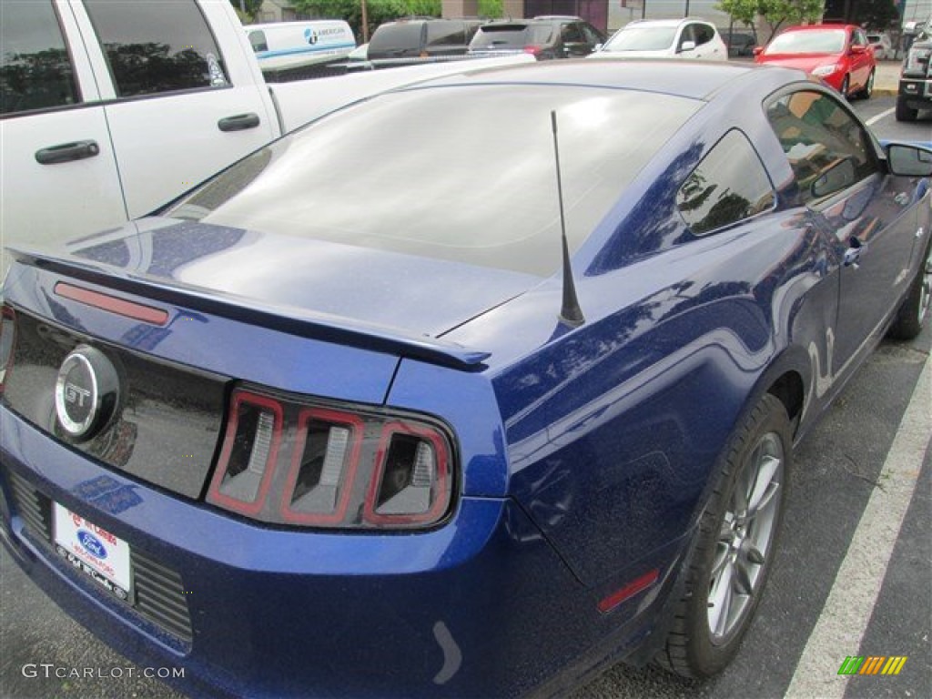 2014 Mustang GT Coupe - Deep Impact Blue / Charcoal Black photo #5