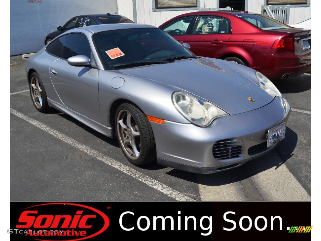 2004 911 Carrera 40th Anniversary Edition Coupe - GT Silver Metallic / Natural Leather Grey photo #1