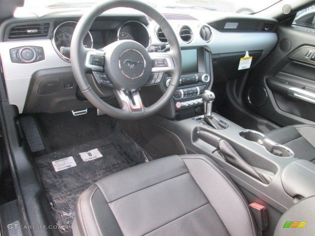 2015 Mustang GT Premium Coupe - Black / Ebony photo #13