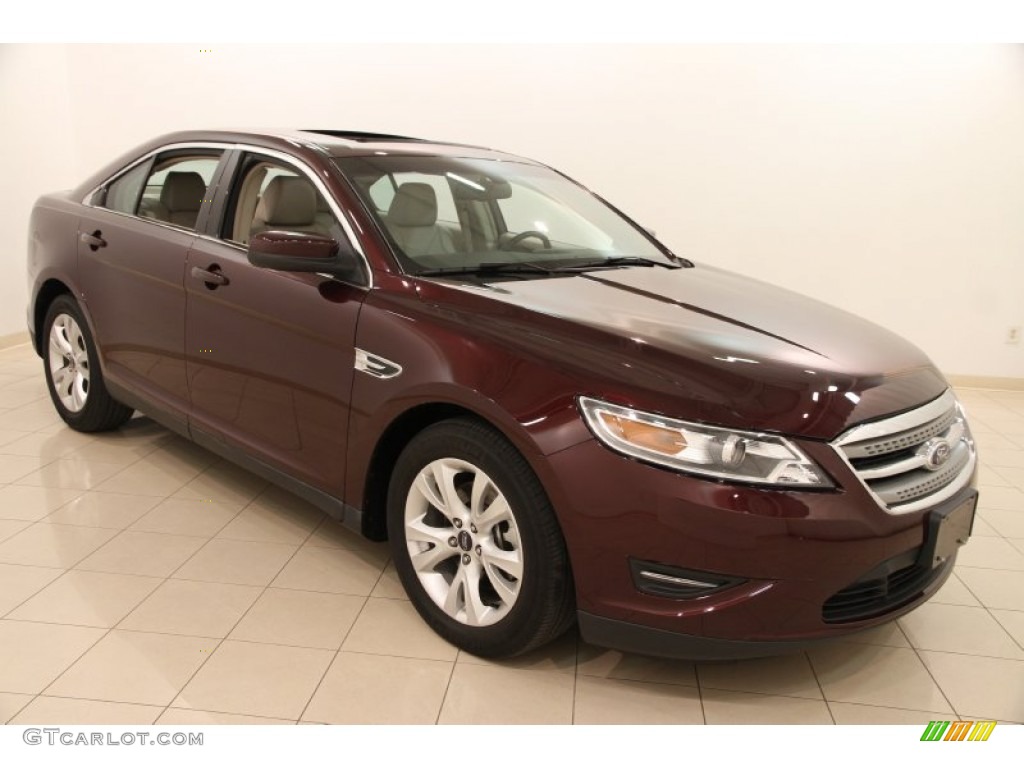 2011 Taurus SEL - Bordeaux Reserve Red / Light Stone photo #1