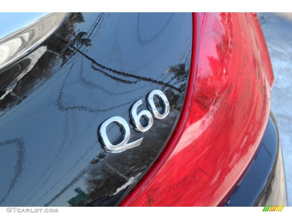 2014 Q60 Coupe Journey - Black Obsidian / Graphite photo #30